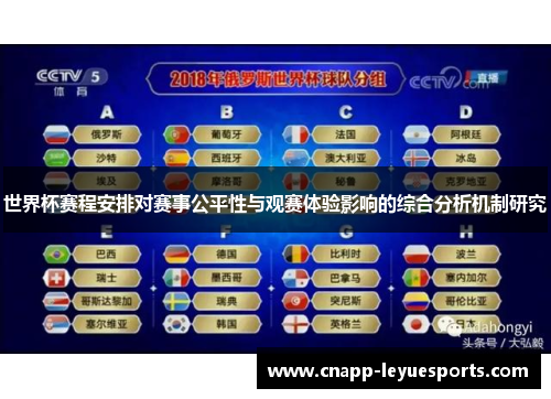 世界杯赛程安排对赛事公平性与观赛体验影响的综合分析机制研究